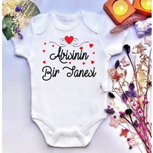 İrembaby Unisex Bebek Baskılı %100 Pamuklu Çıtçıtlı Body Zıbın