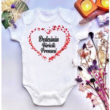 İrembaby Unisex Bebek Baskılı %100 Pamuklu Çıtçıtlı Body Zıbın