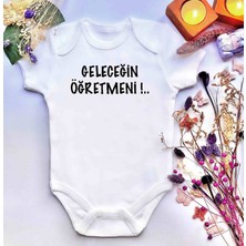 İrembaby Unisex Bebek Baskılı %100 Pamuklu Çıtçıtlı Body Zıbın