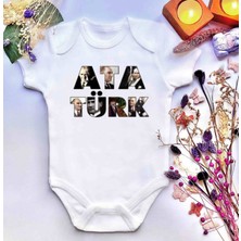 İrembaby Unisex Bebek Baskılı %100 Pamuklu Çıtçıtlı Body Zıbın