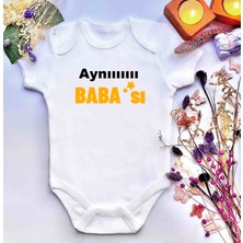 İrembaby Unisex Bebek Baskılı %100 Pamuklu Çıtçıtlı Body Zıbın
