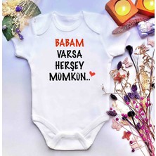 İrembaby Unisex Bebek Baskılı %100 Pamuklu Çıtçıtlı Body Zıbın