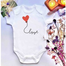 İrembaby Unisex Bebek Baskılı %100 Pamuklu Çıtçıtlı Body Zıbın