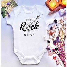 İrembaby Unisex Bebek Baskılı %100 Pamuklu Çıtçıtlı Body Zıbın