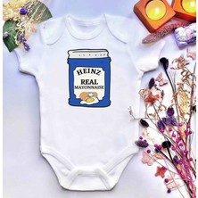 İrembaby Unisex Bebek Baskılı %100 Pamuklu Çıtçıtlı Body Zıbın
