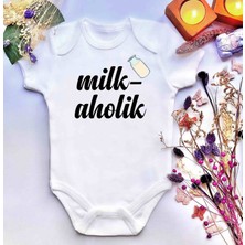 İrembaby Unisex Bebek Baskılı %100 Pamuklu Çıtçıtlı Body Zıbın