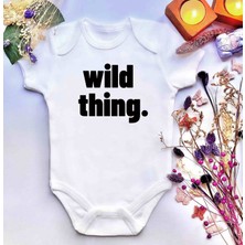 İrembaby Unisex Bebek Baskılı %100 Pamuklu Çıtçıtlı Body Zıbın