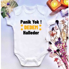 İrembaby Unisex Bebek Baskılı %100 Pamuklu Çıtçıtlı Body Zıbın