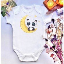 İrembaby Unisex Bebek Baskılı %100 Pamuklu Çıtçıtlı Body Zıbın