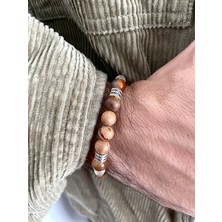 Padore Accessory Jasper Taş ile Dizayn Edilmiş Zarif Bileklik