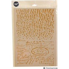 Atölye 7-77 T002 Tablo Stencil 35X25