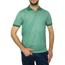 Naykı Erkek Polo Yaka Jakarlı T-Sıhırt 2063 BGL-ST00533