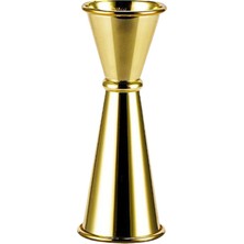 Dolity Paslanmaz Çelik Kokteyl Cam Margarita Parti Bayram Altın 1 2oz Için Çift Başlı (Yurt Dışından)