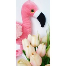 Shiva Gift&More Peluş Flamingo 45 cm Sevimli Pelüş Bebek Çocuk Oyuncağı Uyku Arkadaşım