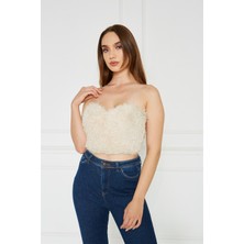 ALV Fashion Ipli Bağcıklı Büstiyer