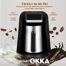 Arzum OK0012-K Okka Rich Spin M Türk Kahve Makinesi - Krom