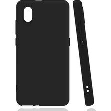 Case Street Tcl L7 Kılıf Renkli Korumalı Premier Mat Silikon Siyah