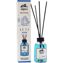 Ilgaz 2x1 Sandal + Okyanus Oda Kokusu 110ML Sandal + Ocean Bambu Çubuklu Oda Kokusu Ortam Kokusu