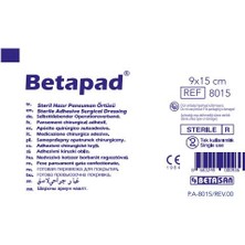 Betasan Betapad Steril Hazır Pansuman Örtüsü 9X15CM