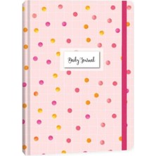 Keskin Color Daily Journal 80 Yaprak Noktalı Ciltli Lastikli Defter