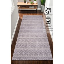 Rugium Konfor Halı Rugium Pera Etnik Desenli Yıkanabilir Yolluk Halı Pamuk Taban Dokuma Kilim 2330_31 160 x 250 cm