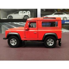 Welly Land Rover Defender Maket Çek Bırak Diecast Model Kırmızı