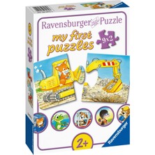 Ravensburger 9x2 Parça Puzzle Inşaatçı Hayvanlar 030743