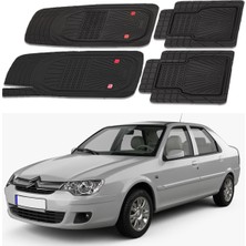 Oto Pandami Citroën C-Elysée 2002-2013 Uyumlu Paspas Seti PP361A1