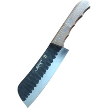 Samur Biçak Almazan Santoku Şef Bıçağı