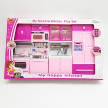 Oydaş My Happy Kitchen 4lü Mutfak Seti - Pembe