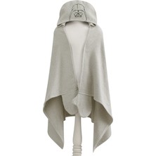Lisanslı Star Wars Pamuk 75x130 cm Havlu Panço Gri