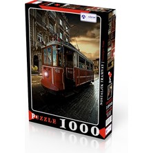 Adam Games Nostaljik Tramvay 1000 Parça Puzzle Yapboz