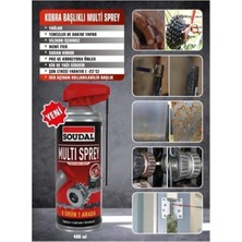 Soudal Multi Sprey Koyurucu Yağlayıcı Pas Sökücü 400 ml