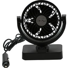 Carub Oto Vantilatör Torpido Üstü Çift Kademeli Ayarlı 12 Volt