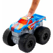Hotwheels Hot Wheels Monster Trucks Kükreyen Arabalar Serisi HDX60 - Race Ace-Mavi