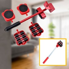Evefix Tekerlekli Basit Pratik Ağır Beyaz Eşya Mobilya Taşıma Kaydırma Aleti Aparatı Seti