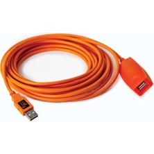 Tether Tools CU1917 Tetherpro USB 2.0 Active Extension Cable Orange