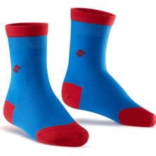 Bonny Silver Koku Yapmayan Soket Erkek Çocuk Saks Kırmızı Gümüş Çorap