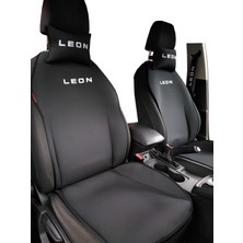 Otomind Seat Leon Nakışlı Ön İkili Oto Koltuk Kılıfı