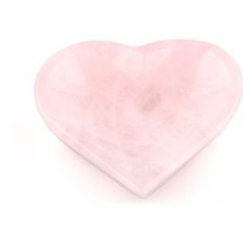 Zeynep Büyükbay Pembe Kuvars Taşı Kalp (Aşk Taşı)