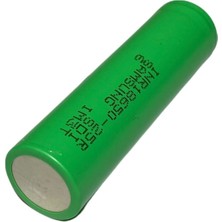 Samsung 18650 IM3T 3.7V 2500 Mah Lityum Pil Yeşil Tekli