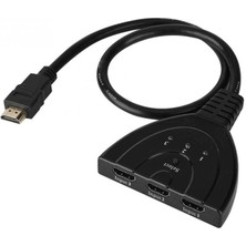 Aldım Geldi HDMI Kablosu HDMI Splitter 3 HDMI Girişi 1 HDMI Çıkışı Otomatik