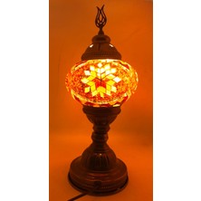 Dez Home Dezhome Masaüstü Otantik Mozaik Lamba Bohem Abajur