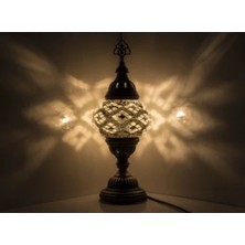 Dez Home Dezhome Masaüstü Otantik Mozaik Lamba Bohem Abajur