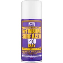 Mr Hobby Gunze B527 170 Ml. Mr.finishing Surfacer 1500, Gri, Sprey Astar Maket Boyası