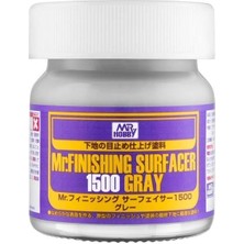 Mr Hobby Gunze SF289 40 Ml. Mr.finishing Surfacer 1500, Gri Astar Maket Boyası