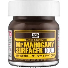 Mr Hobby Gunze SF290 40 Ml. Mr.surfacer 1000, Mahogany Astar Maket Boyası