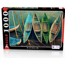 Adam Games Kayıklar 1000 Parça Puzzle Yapboz