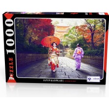 Adam Games Japon Kadınları 1000 Parça Puzzle Yapboz