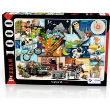 Adam Games Yaşam 1000 Parça Puzzle Yapboz